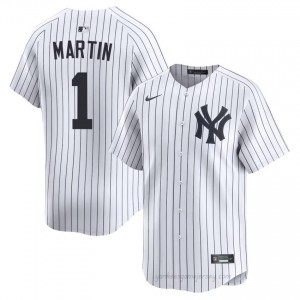 Billy Martin #1 White Basseball Jersey | Men NYY Premium MLB Uniform 5MKX5791