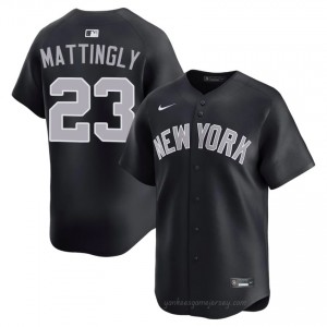 Men Don Mattingly #23 Yankees Navy Elite Basseball Jersey| Embroidery Authentic 1fsORp31