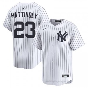 Don Mattingly #23 White Basseball Jersey | Men NYY Premium MLB Uniform qY1h7218