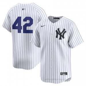Men Jackie Robinson Day #42 NYY White Elite Basseball Jersey| Embroidery Authentic kt238o83