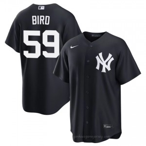 Navy Jake Bird #59 Men Basseball Jersey | NYY Limited Edition MLB Player Gear o510cX83