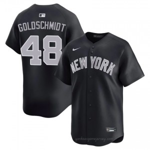 #48 Paul Goldschmidt Navy On-Field Style Basseball Jersey | Men Authentic NYY MLB Apparel 7Pdh4s78