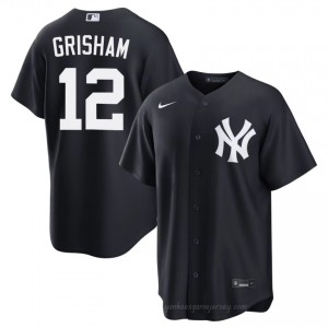 Navy Trent Grisham #12 Men Basseball Jersey | New York Yankees Limited Edition MLB Player Gear m6m46g83