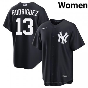 Navy Alex Rodriguez #13 Women Basseball Jersey | Yankees Limited Edition MLB Player Gear 1SY5tK30