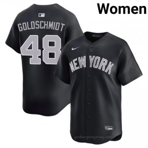 Paul Goldschmidt #48 Navy Basseball Jersey | Women NY Yankee Premium MLB Uniform 2107O440