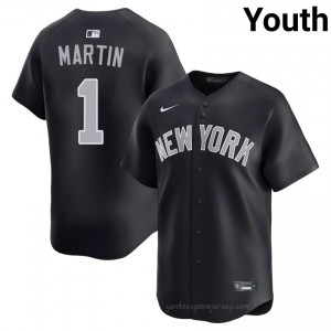#1 Billy Martin Navy On-Field Style Basseball Jersey | Youth Authentic NYY MLB Apparel 81Hs8u13