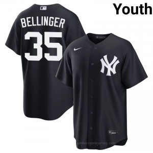 Navy Cody Bellinger #35 Youth Basseball Jersey | New York Yankees Limited Edition MLB Player Gear qw2www38