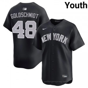 Youth Paul Goldschmidt #48 Yanks Navy Elite Basseball Jersey| Embroidery Authentic 0aynp116