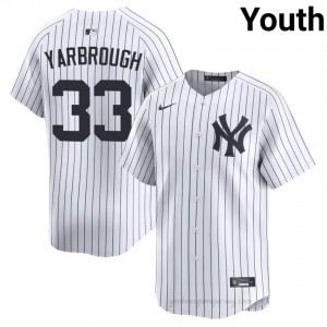 Ryan Yarbrough #33 White Basseball Jersey | Youth New York Yankees Premium MLB Uniform lQjC5399